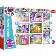 Puzzle 10w1- Kucyki My Little Pony