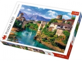 Puzzle 500 Stary Most w Mostarze, Bonia i Hercegowina