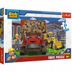 Puzzle 24 Maxi Bob Budowniczy Trefl