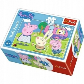 Puzzle 54 mini winka Peppa Trefl 19628