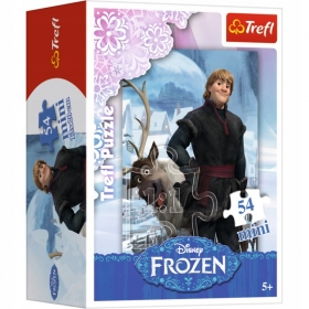 Puzzle 54 Mini Kraina Lodu Frozen Trefl 19503