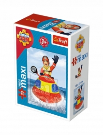 Puzzle 20 Mini Maxi Straak Sam Trefl