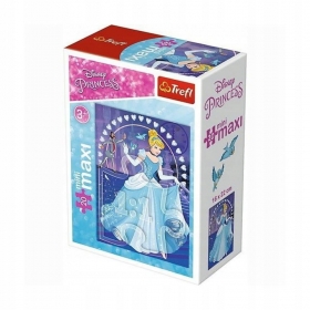 Puzzle 20 el. Mini Maxi Disney Ksiniczki Trefl 21017