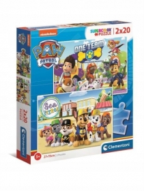 Puzzle Clementoni Nickelodeon Psi Patrol 2x20el.