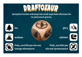 GRA PLANSZOWA PRZYGODOWA DRAFTOZAUR NK