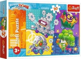 PUZZLE 30 EL SUPER ZINGS SUPERBOHATEROWIE