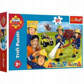 PUZZLE 30 EL STRAAK SAM GOTOWI BY POMAGA TREFL