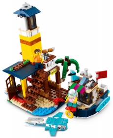 LEGO CREATOR 3W1 31118 DOMEK SURFERW NA PLAY