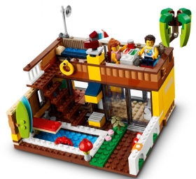 LEGO CREATOR 3W1 31118 DOMEK SURFERW NA PLAY