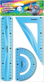 Zestaw geometryczny BAMBINO 3 elementy 15 cm