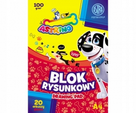 BLOK RYSUNKOWY A4 20 KARTEK ASTRA