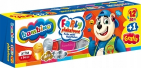 FARBY PLAKATOWE BAMBINO 12 KOLORW + 1 GRATIS