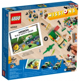 LEGO CITY 60353 MISJE RATOWANIA DZIKICH ZWIERZT