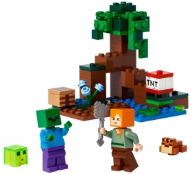 LEGO MINECRAFT 21240 PRZYGODA NA MOKRADACH