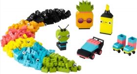 LEGO CLASSIC 11027 KREATYWNA ZABAWA NEONOWYMI KOLORAMI